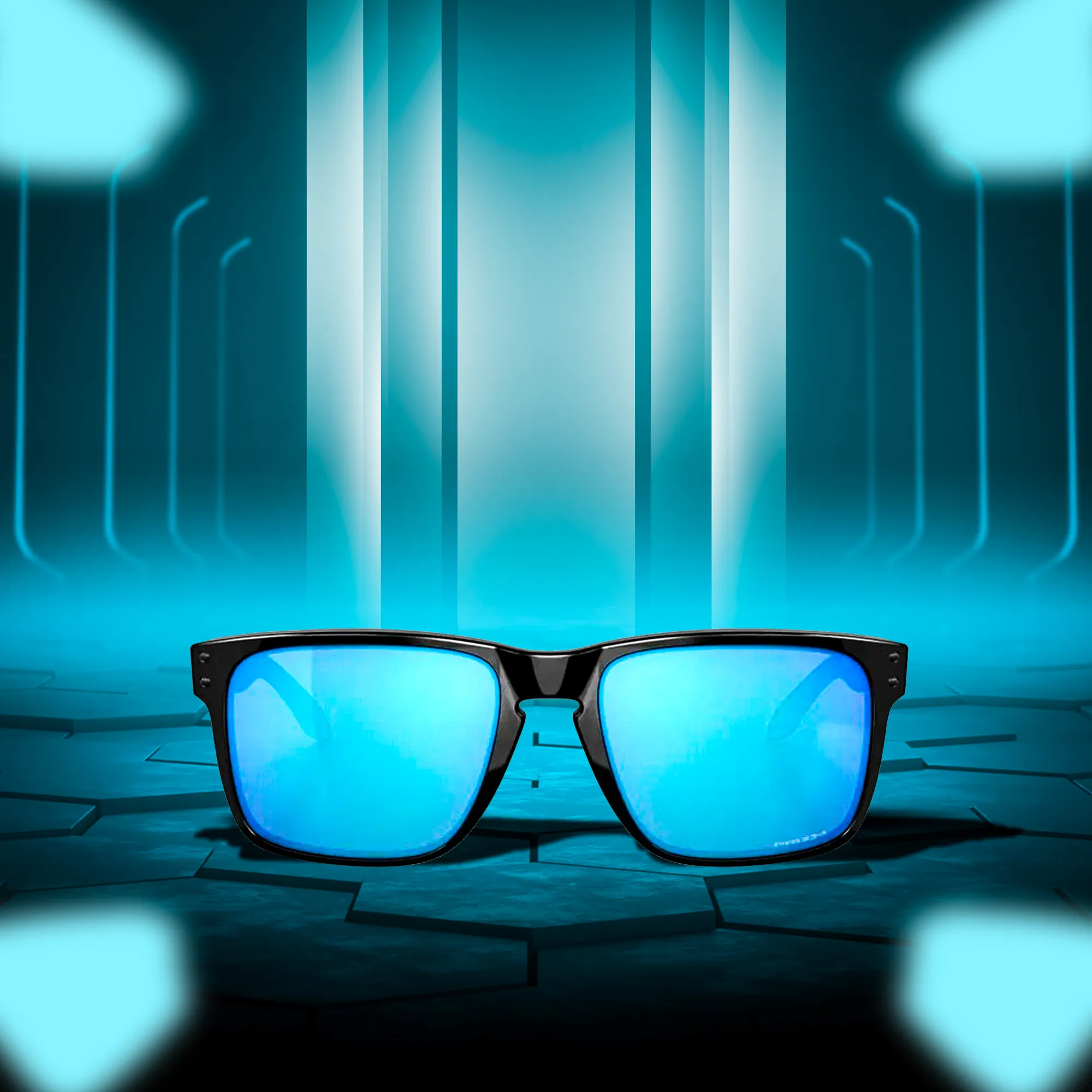 Oakley Holbrook XL Polished Black Prizm Sapphire Sunglass