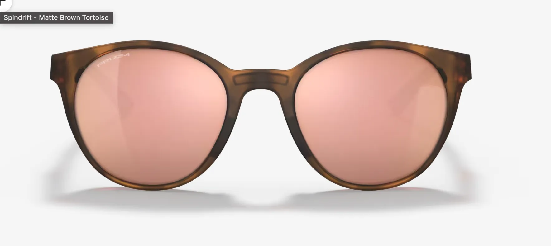 Oakley Prizm Rose Gold Lenses,  Matte Brown Tortoise Frame