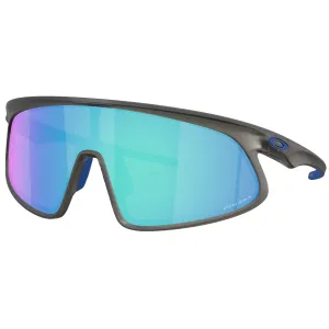 Oakley RSLV Sunglasses - Matte Grey Smoke/Prizm Sapphire