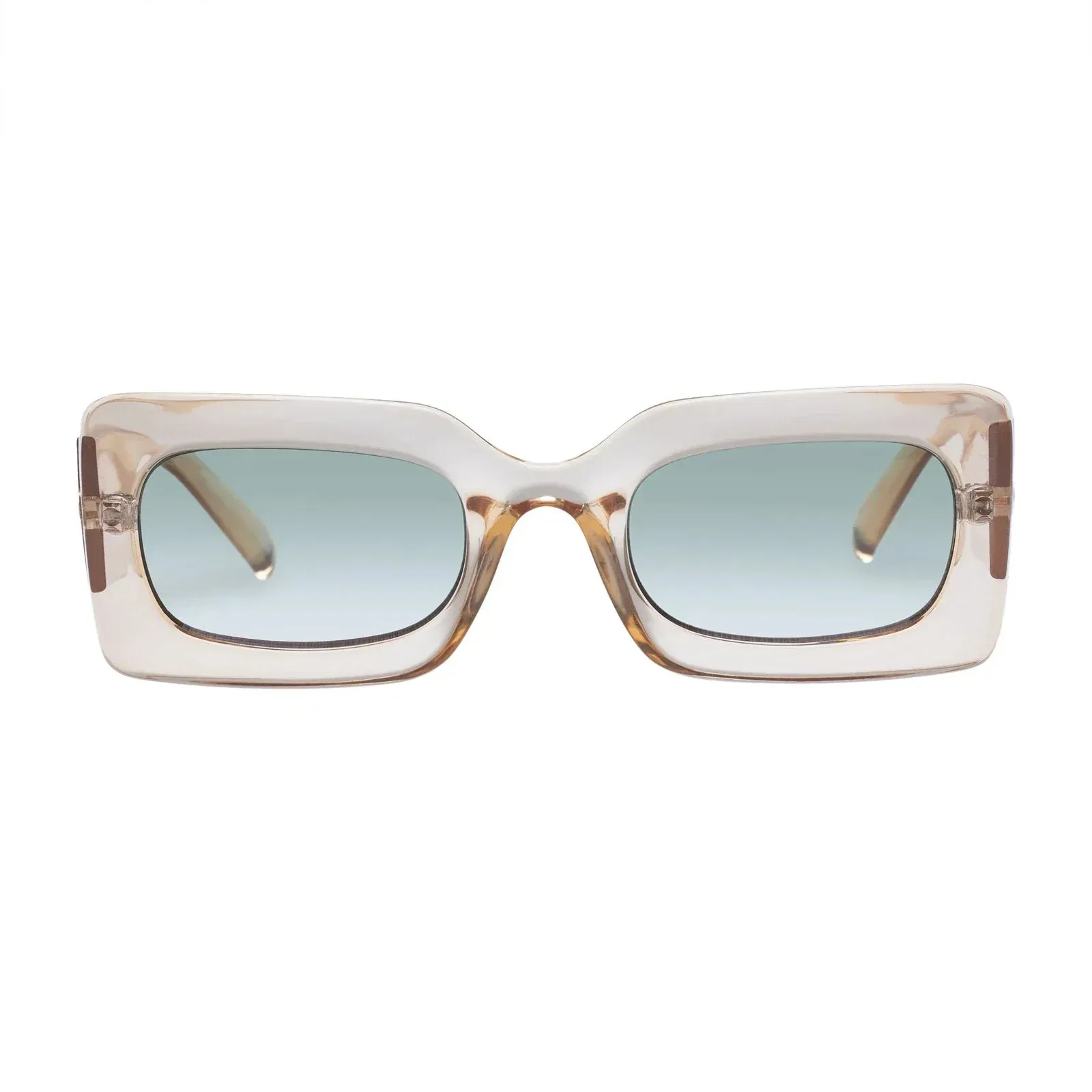 OH DAMN! SUNGLASSES - SAND GREEN GRAD