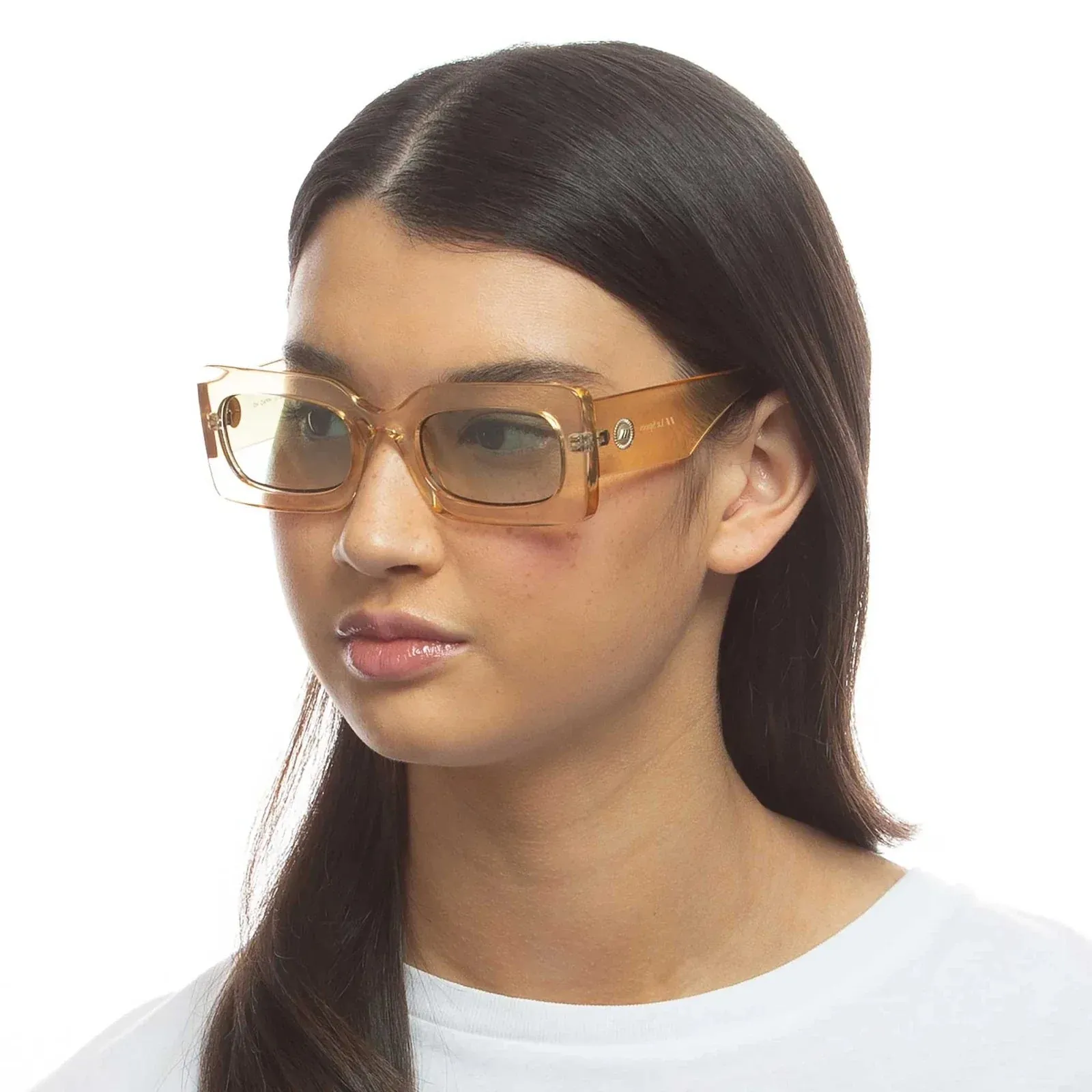 OH DAMN! SUNGLASSES - SAND GREEN GRAD