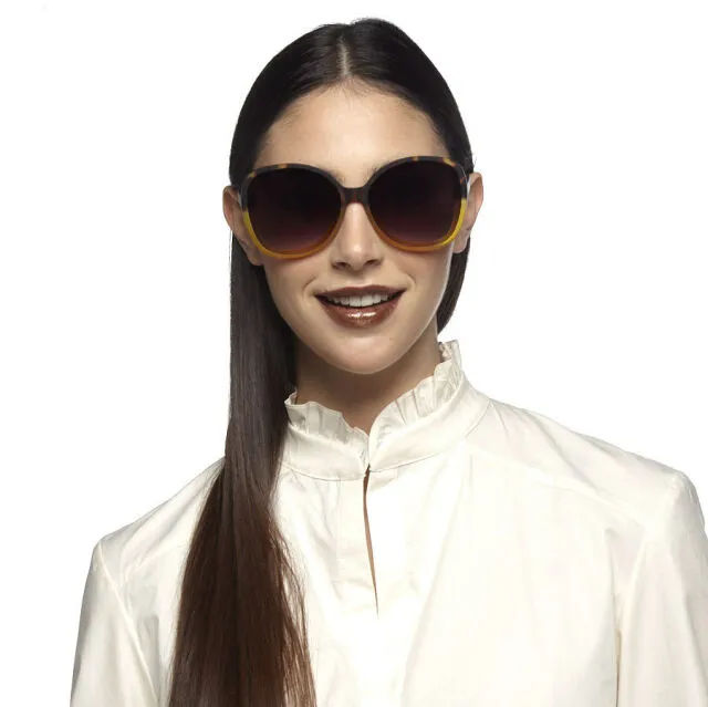Okkia Sunglasses Butterfly Havana Yellow