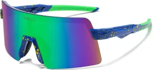 OMEKOL Two Sizes For Adults and Youth Polarized Sunglasses Men Women Outdoor Sport Baseball Glasses UV400 Cycling Eyewear