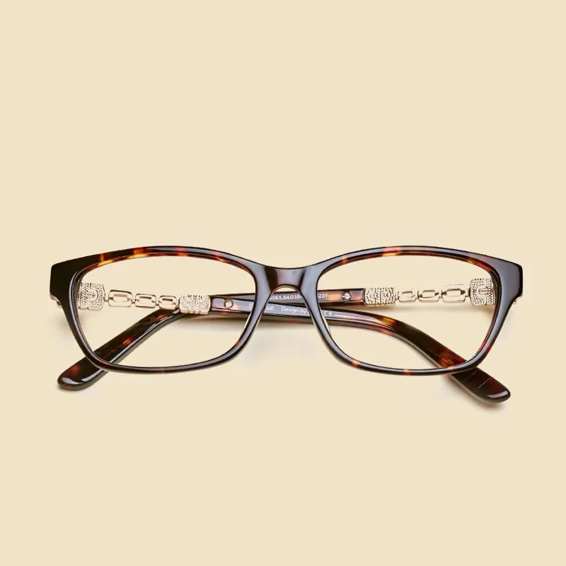 Oveliness Women's Full Rim Square Acetate Eyeglasses 4061