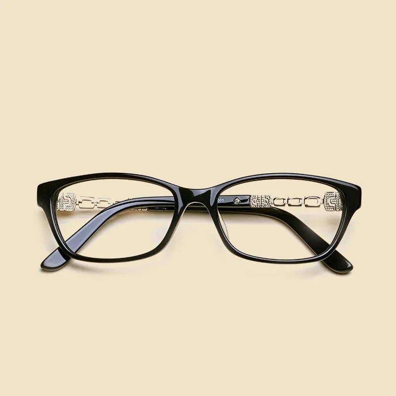 Oveliness Women's Full Rim Square Acetate Eyeglasses 4061