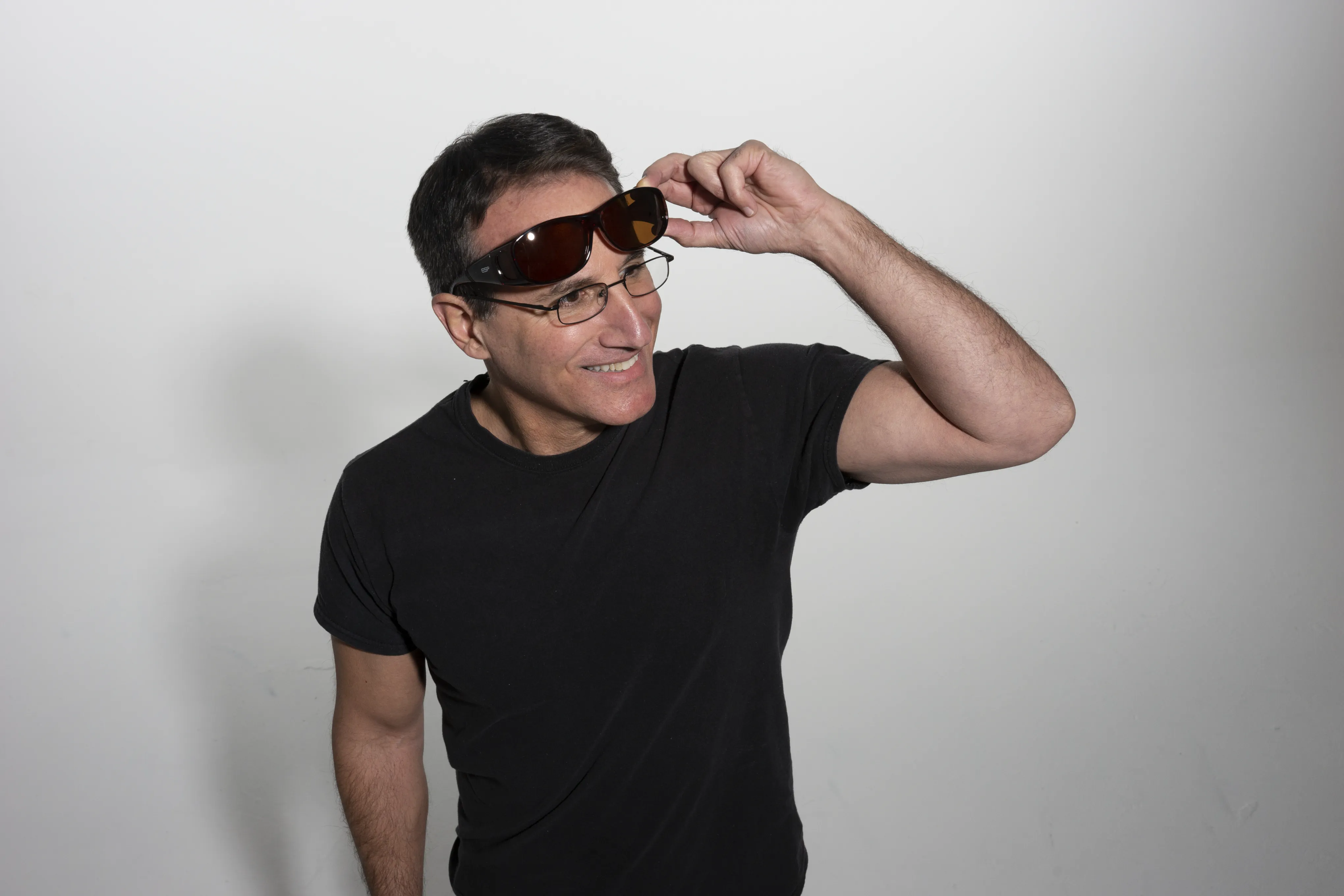 Over the Glasses Polarized Collection - Gloss Black / Grey Frame (S/M)
