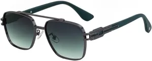 Oversized Metal Frame Sunglasses Men Big Frame Vintage Sun Glasses For Male Eyewear Shades