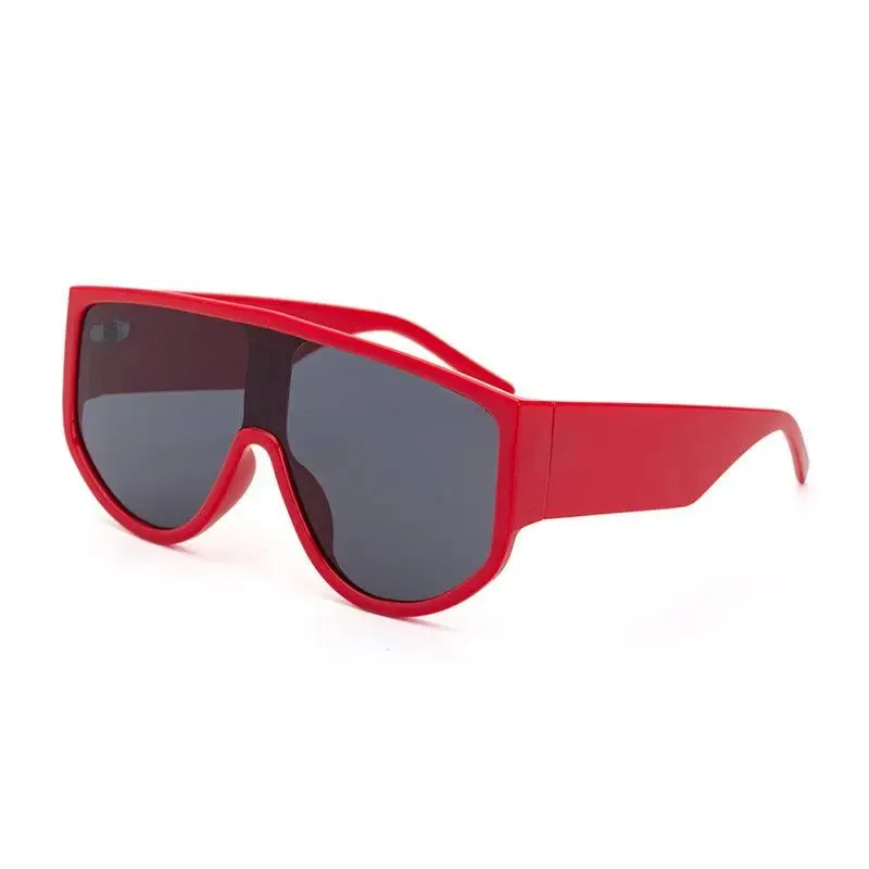 Oversized Shield Sunglasses
