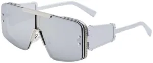 Oversized Square Sunglasses Women Luxury Metal Frame Punk Sun Glasses For Men Vintage Steampunk Shades Eyewear