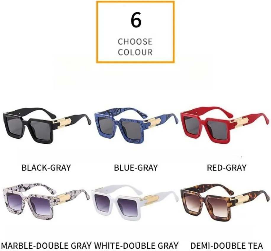 Oversized Sunglasses For Women Men Fashion Luxury Sun Glasses Shades UV400 Eyeglasses