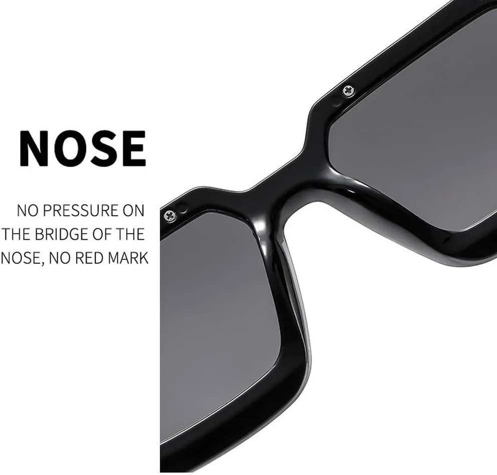 Oversized Sunglasses For Women Men Fashion Luxury Sun Glasses Shades UV400 Eyeglasses