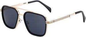 Oversized Sunglasses Men Big Luxury Vintage Punk Sun Glasses For Male Retro Metal Frame Eyewear Shades UV400