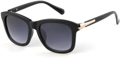 Oversized Sunglasses Men Vintage Retro Black Frame Sun Glasses Women Shades UV400