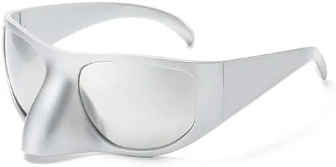 Oversized Sunglasses Women Vintage Punk Men Shades