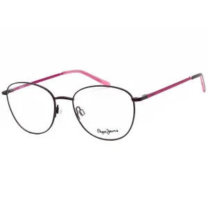 Pepe Jeans Women's Eyeglasses - Purple Oval Full-Rim Metal Frame | PJ1303 C#