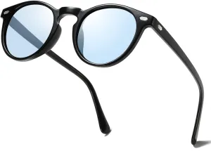 Photochromic Polarized Sunglasses For Men Women UV Protection Round Clear Driving Glasses Anti Glare Eyewear Glasses