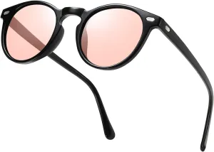 Photochromic Polarized Sunglasses For Men Women UV Protection Round Clear Driving Glasses Anti Glare Eyewear Glasses