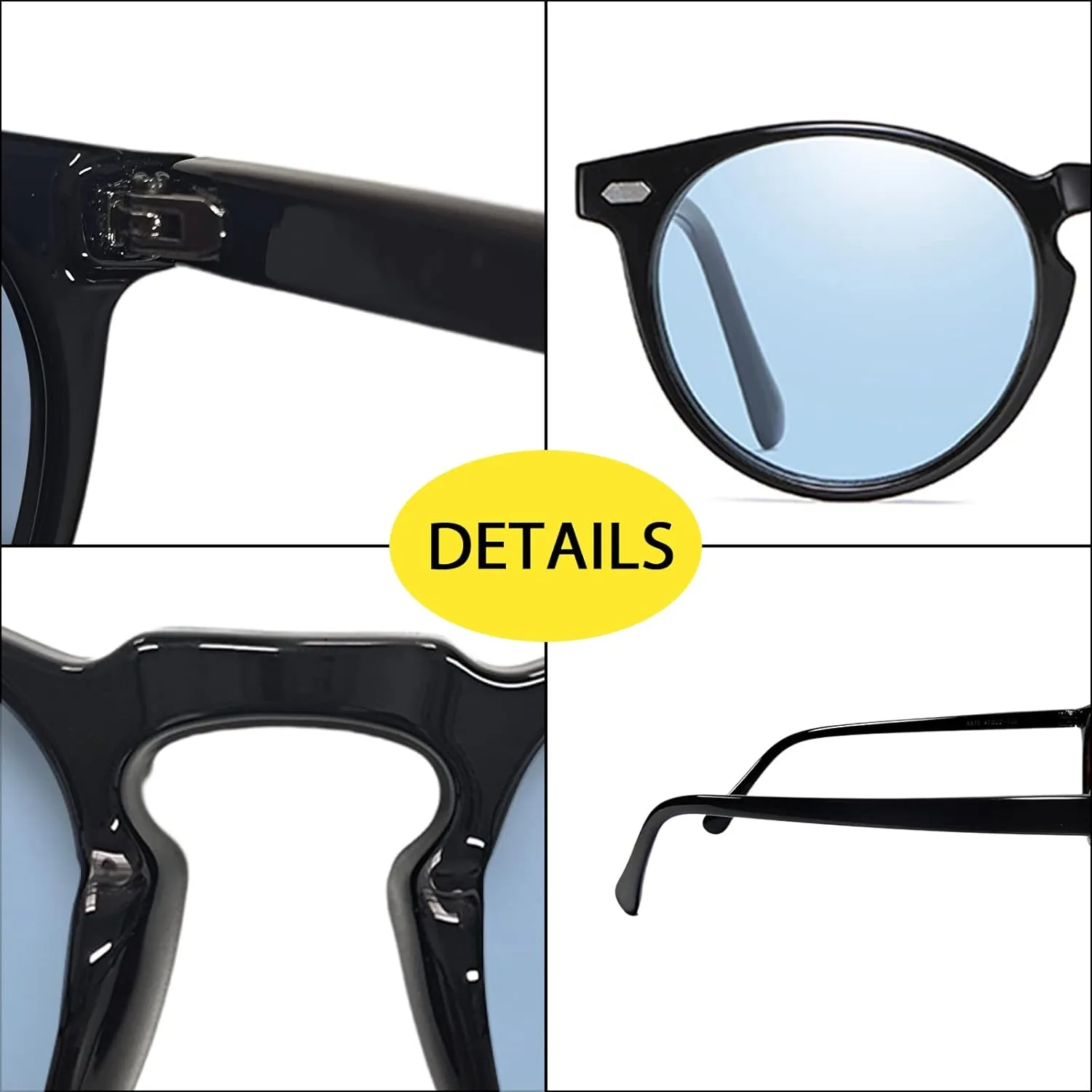 Photochromic Polarized Sunglasses For Men Women UV Protection Round Clear Driving Glasses Anti Glare Eyewear Glasses