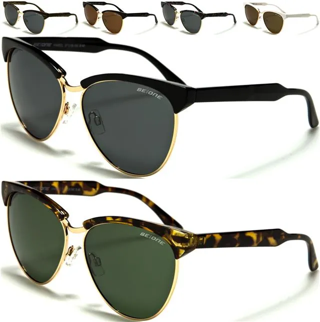 Polarised Designer Inspired Retro Cat Eye Polarized Sunglasses for women