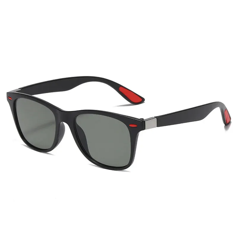 Polarized Night Vision Driving Glasses – PC Frame Anti-Glare Sunglasses for Men, Outdoor Sports & Day/Night Use, Sporty UV Protection Goggles - Easy Gift for Him