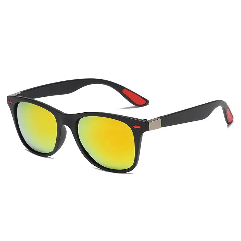 Polarized Night Vision Driving Glasses – PC Frame Anti-Glare Sunglasses for Men, Outdoor Sports & Day/Night Use, Sporty UV Protection Goggles - Easy Gift for Him