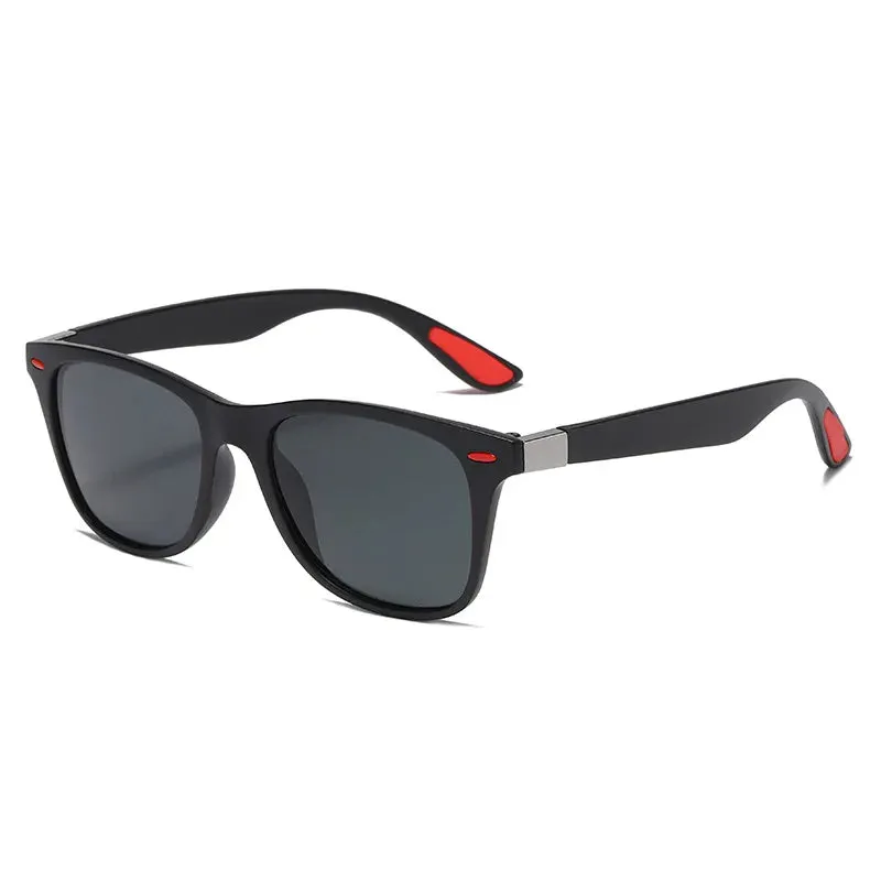 Polarized Night Vision Driving Glasses – PC Frame Anti-Glare Sunglasses for Men, Outdoor Sports & Day/Night Use, Sporty UV Protection Goggles - Easy Gift for Him