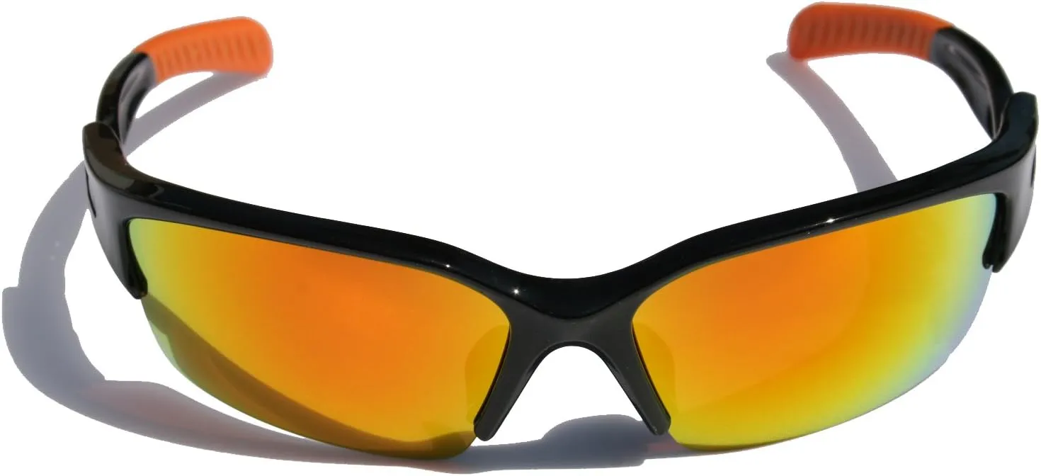 Polarized Sports Sunglasses for Men Women Baseball Running Cycling Fishing Driving Golf Softball Hiking Sunglasses TR90