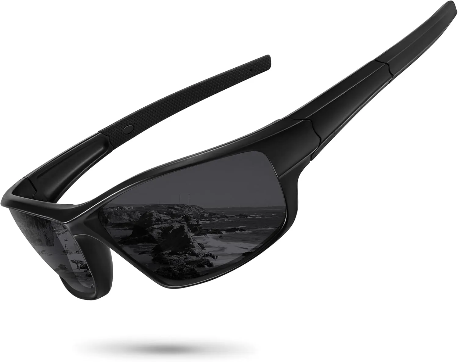 Polarized Sports Sunglasses for Men Women Driving Cycling Fishing Wrap Around Sun Glasses UV400 Protection