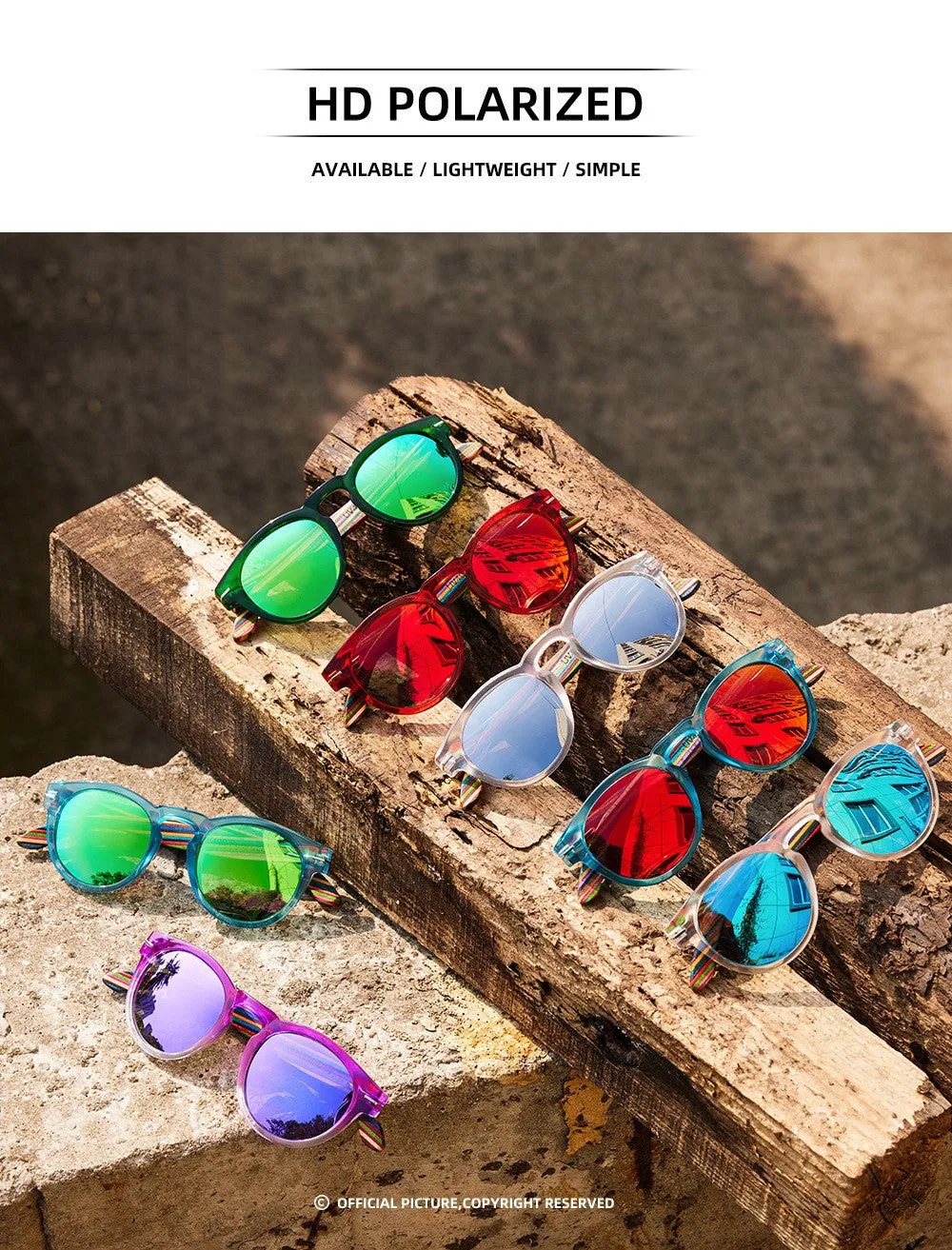 Polarized Wood EcoVision Rounds