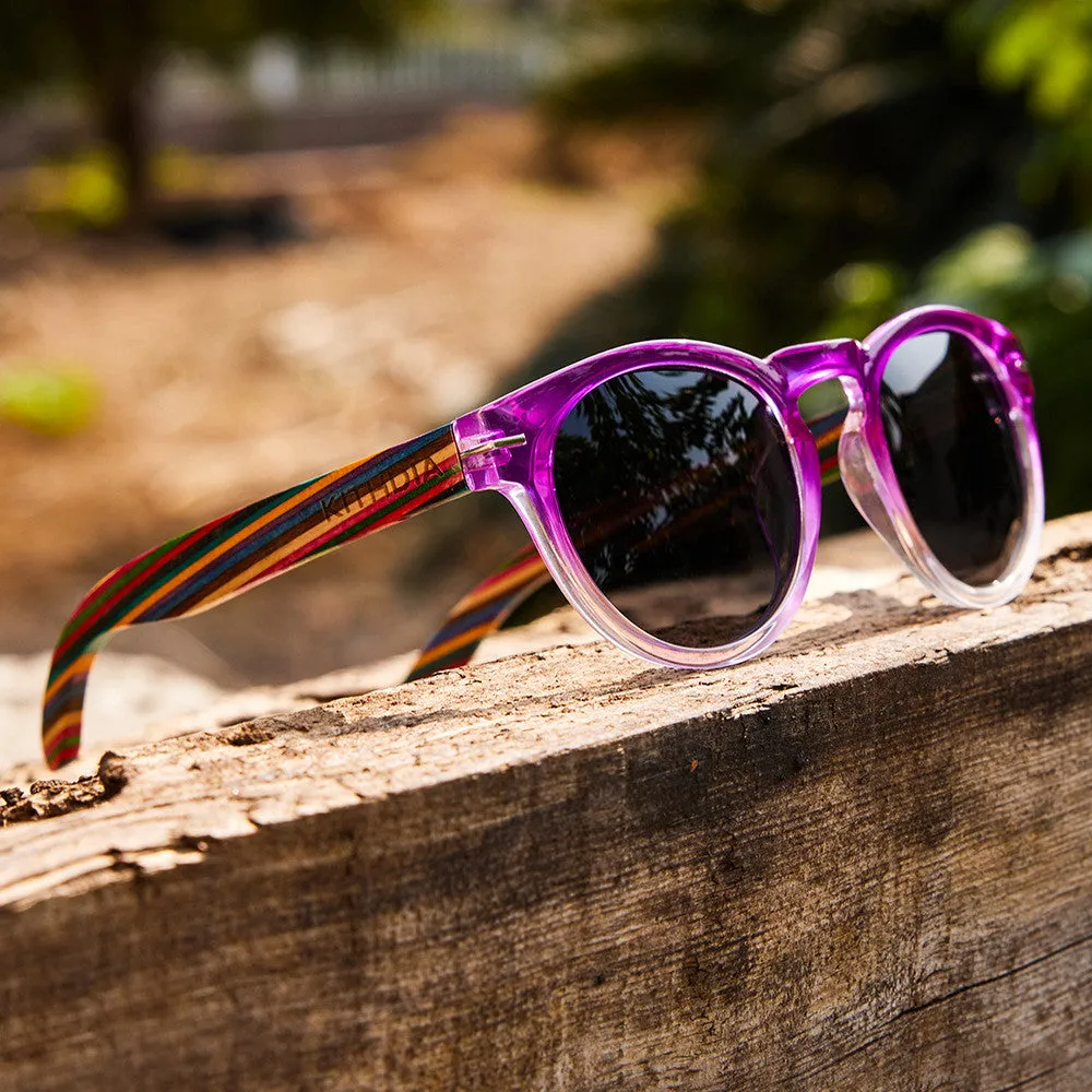 Polarized Wood Vivid Magenta Hues