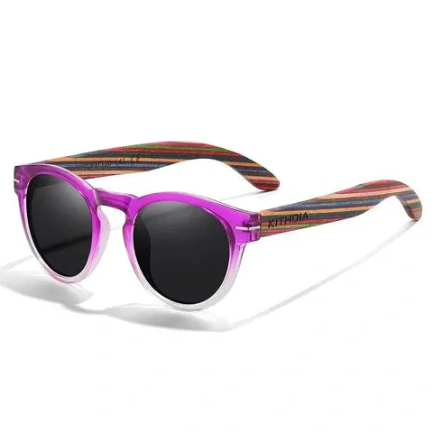 Polarized Wood Vivid Magenta Hues