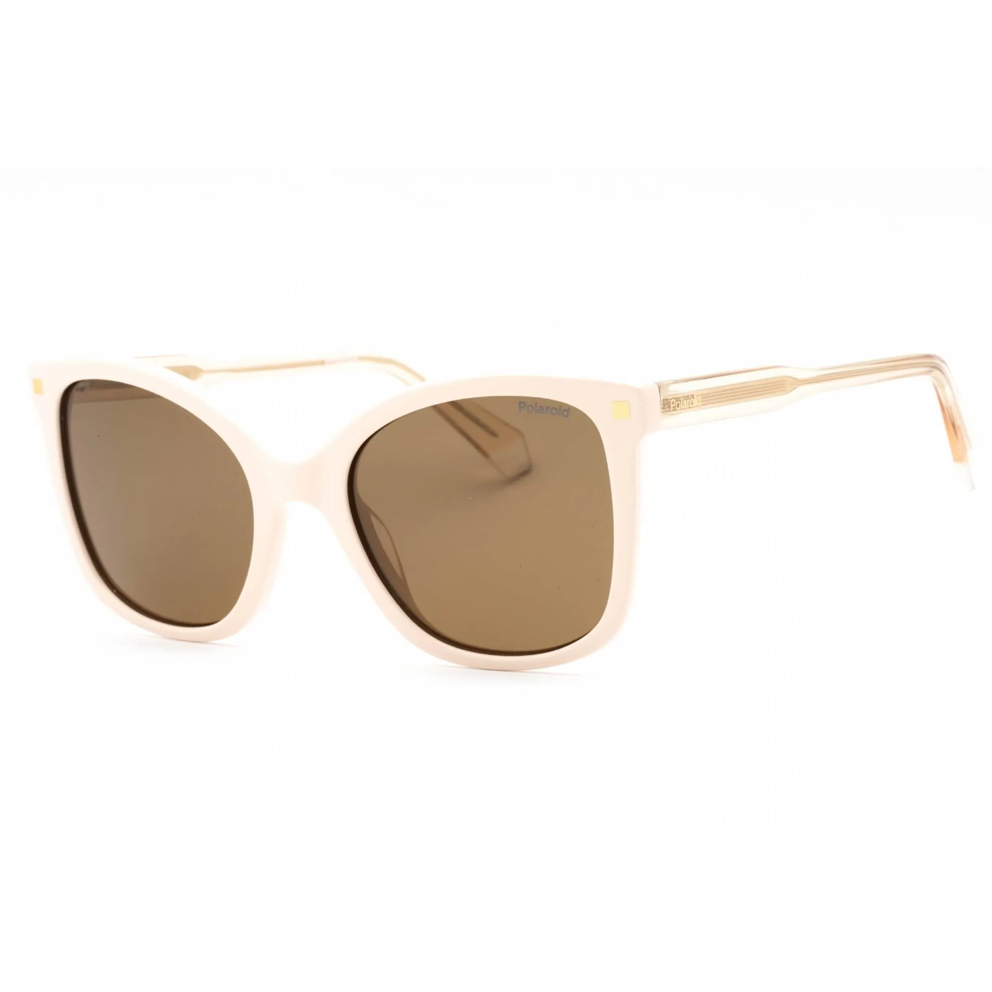 Polaroid Core Women's Sunglasses - Ivory Cat Eye Plastic Frame | PLD 4151/S/X 0SZJ SP