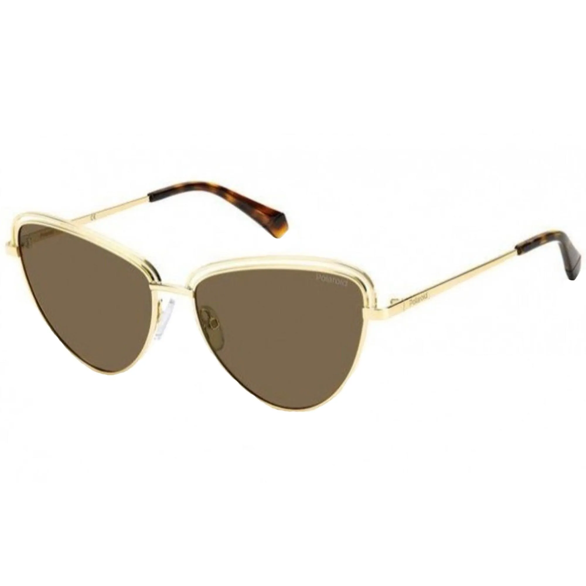 Polaroid Women's Sunglasses - Gold Metal Cat Eye Frame | POLAROID PLD 4094/S 0J5G/SP