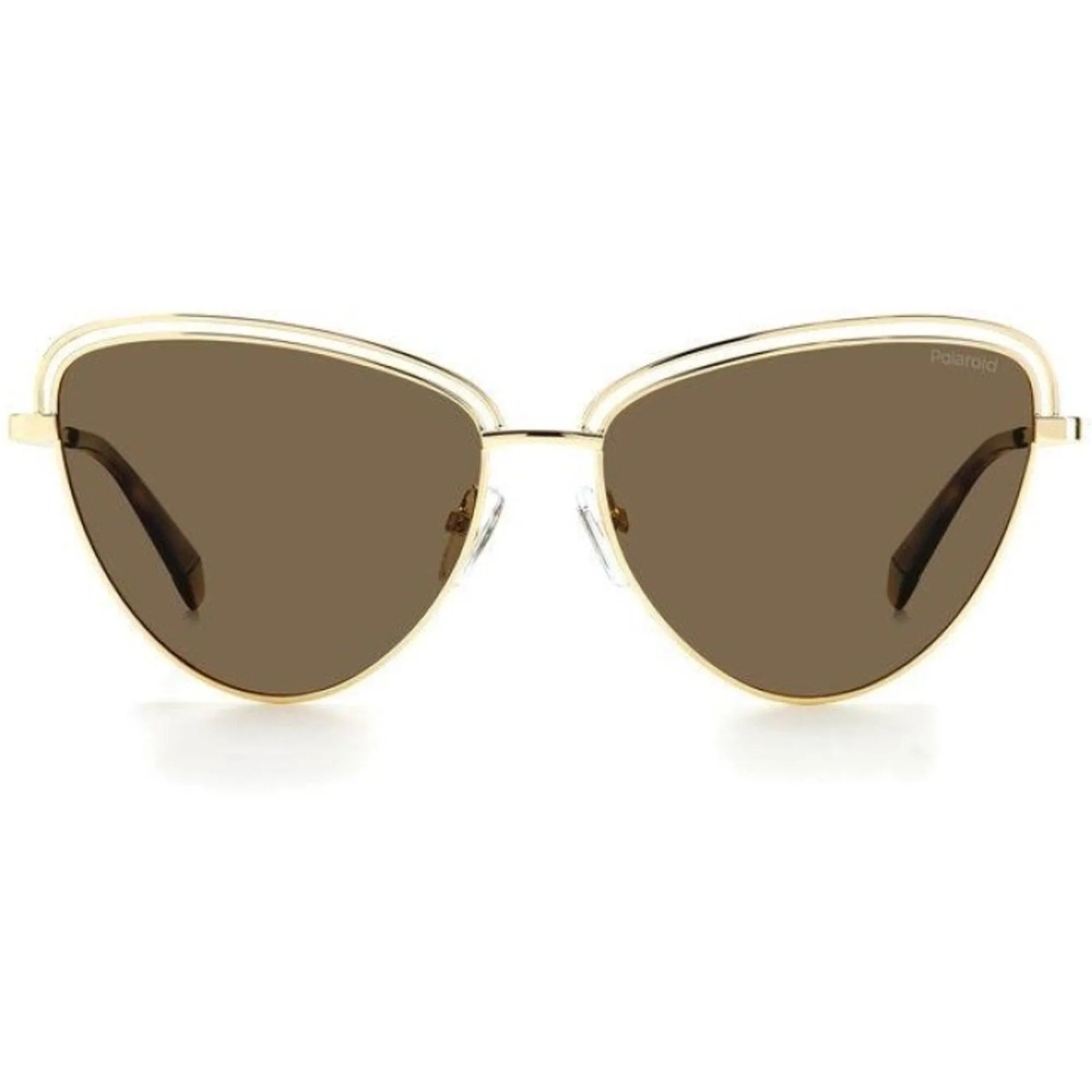 Polaroid Women's Sunglasses - Gold Metal Cat Eye Frame | POLAROID PLD 4094/S 0J5G/SP