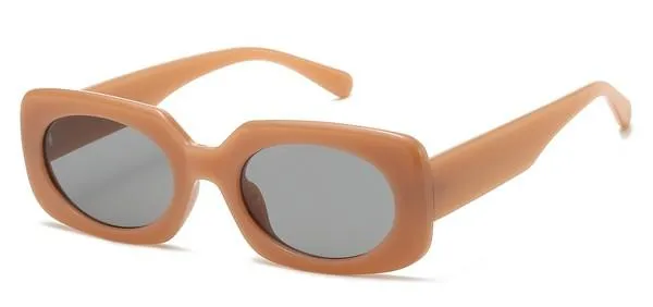 Polymer Squoval Retro Sunglasses