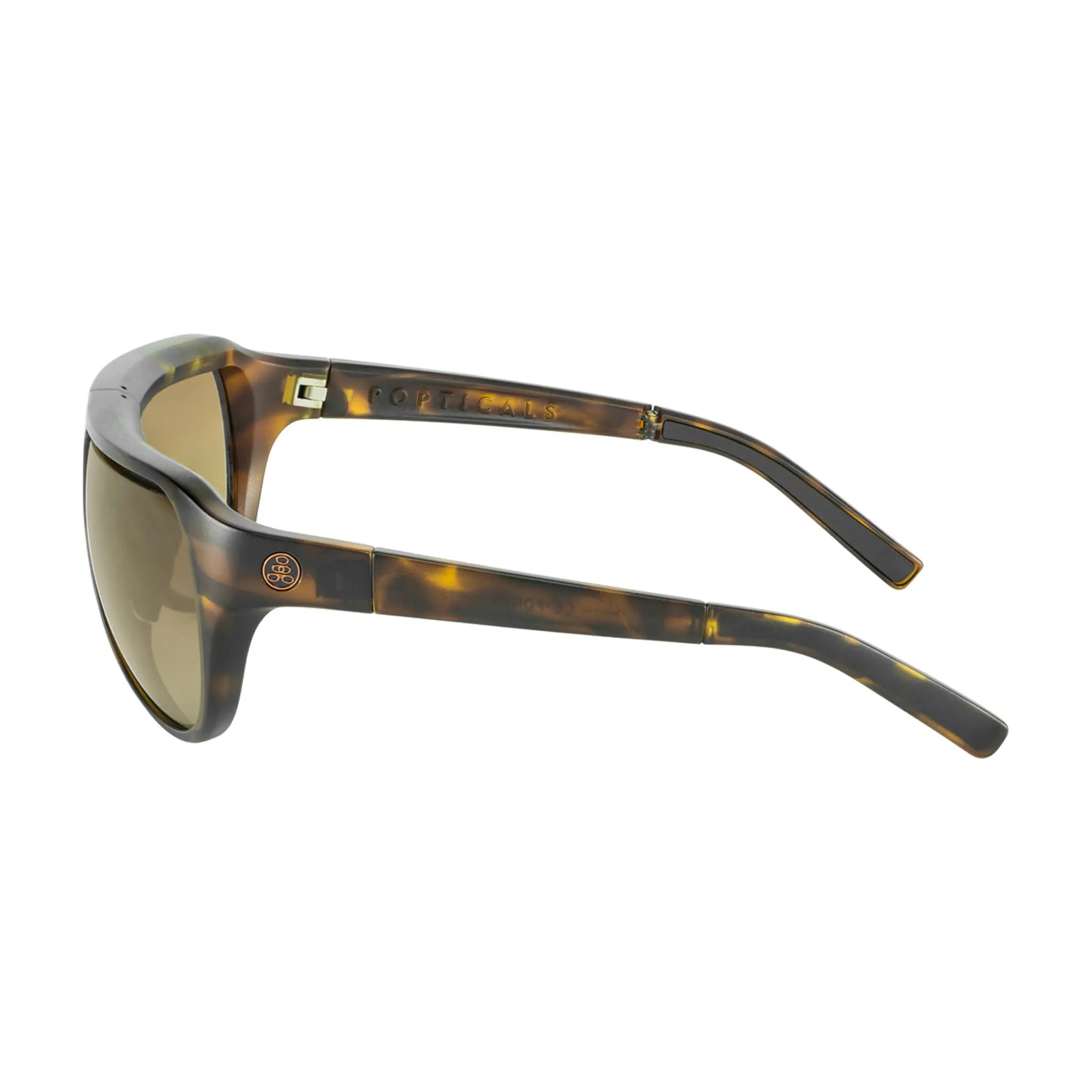 POPAIR | Polarized, Matte Tortoise, Brown Lens