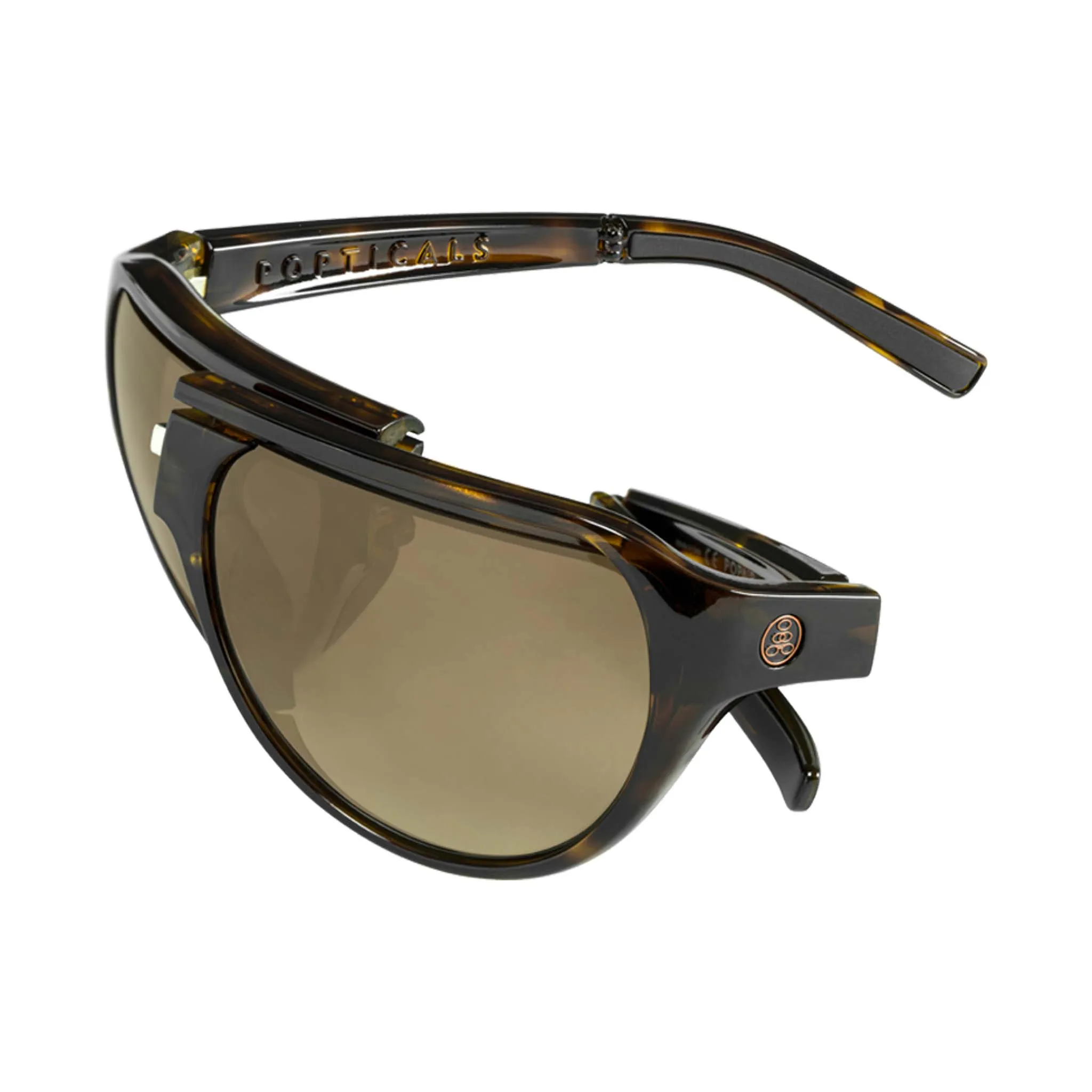 POPAIR | Polarized, Matte Tortoise, Brown Lens