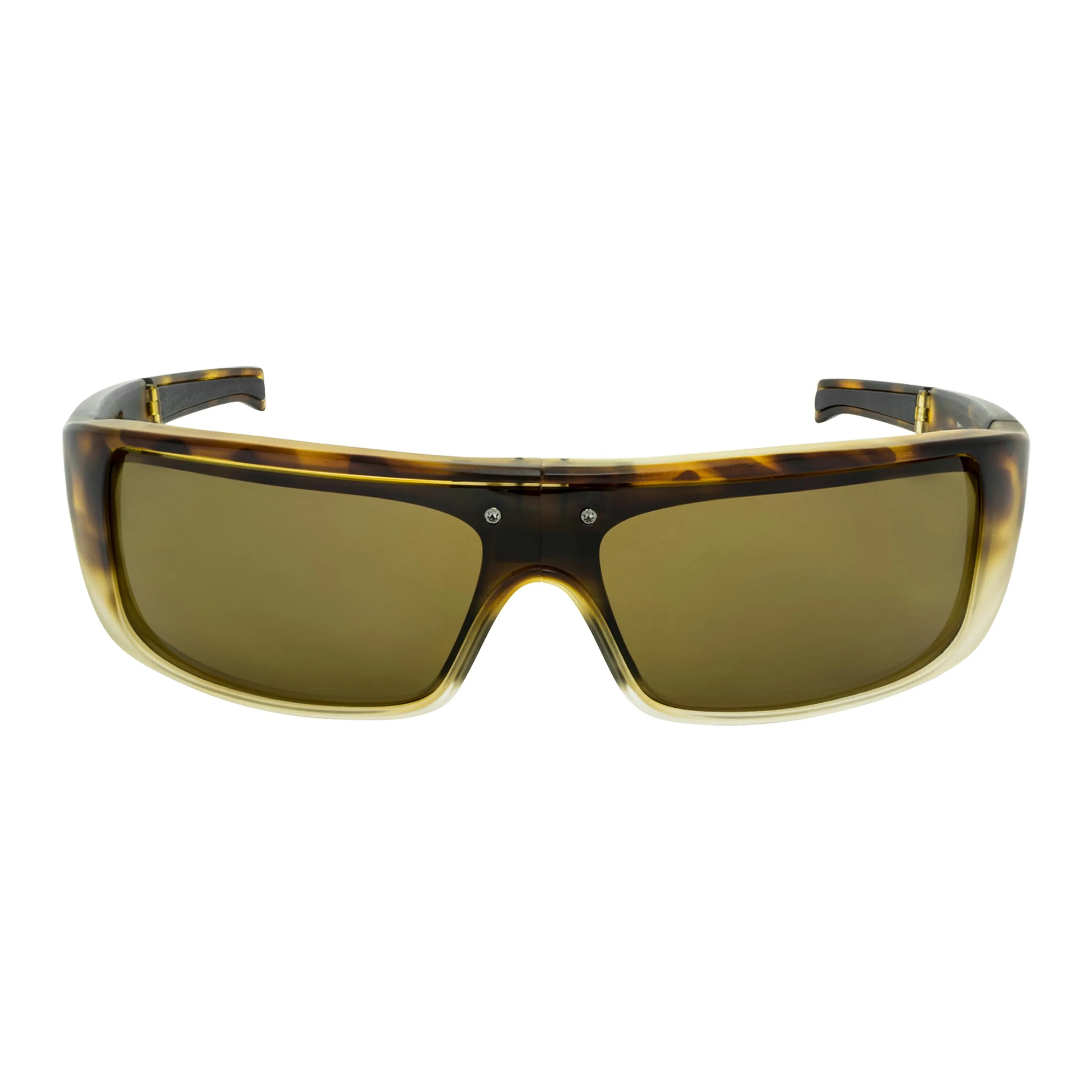 POPGEAR | Non-Polarized, Matte Tortoise Crystal, Brown Lens