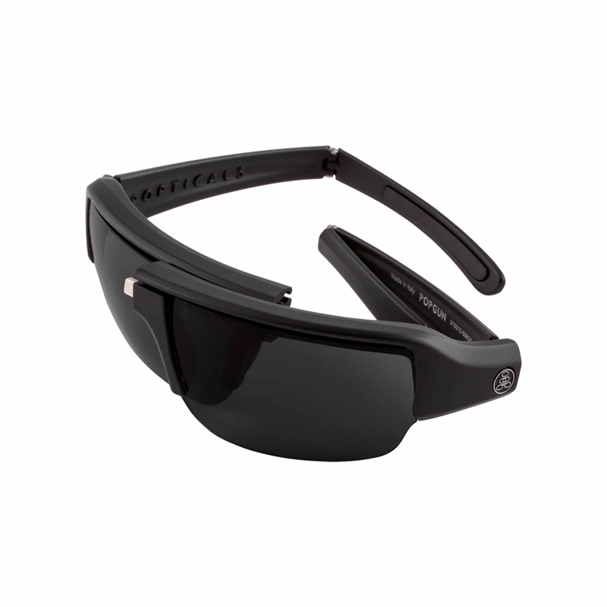 POPGUN | Polarized, Matte Black, Gray Lens