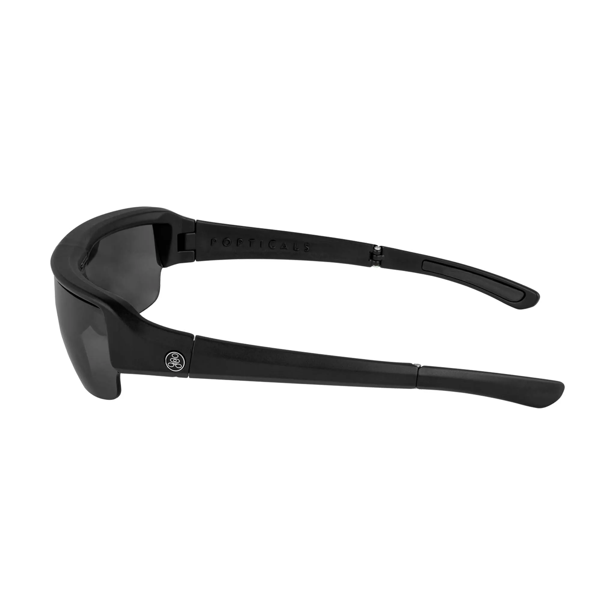 POPGUN | Polarized, Matte Black, Gray Lens