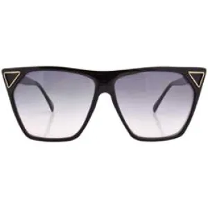 POPPY Black 80s Sunglasses