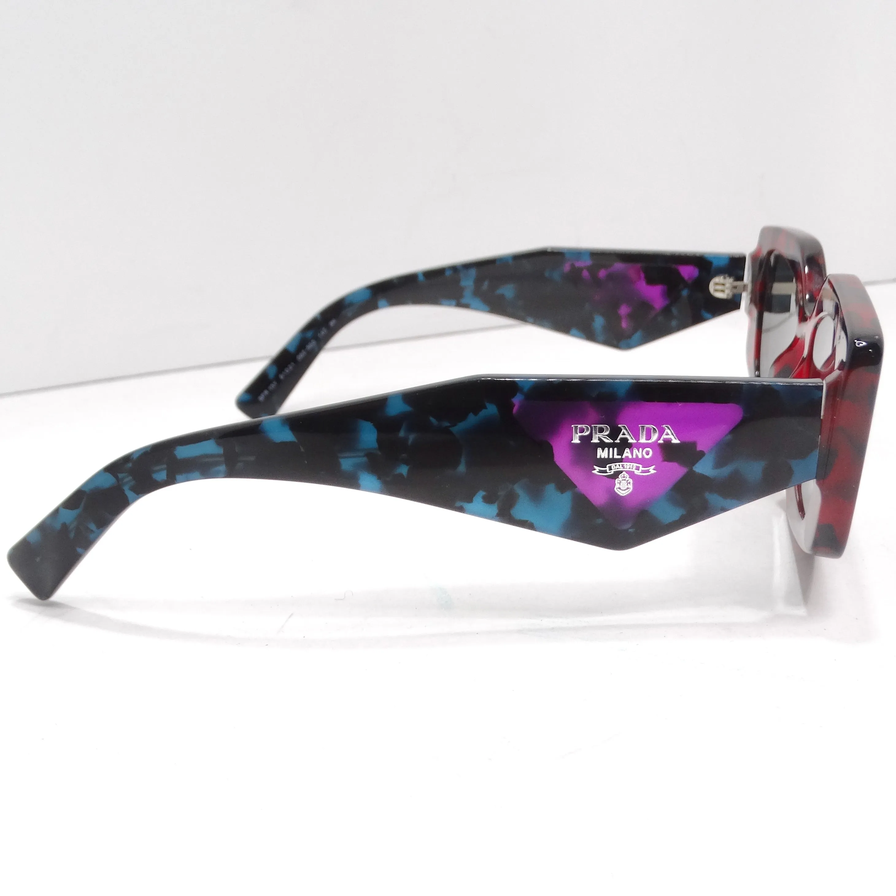 Prada Eyewear Symbole Geometric Frame Sunglasses