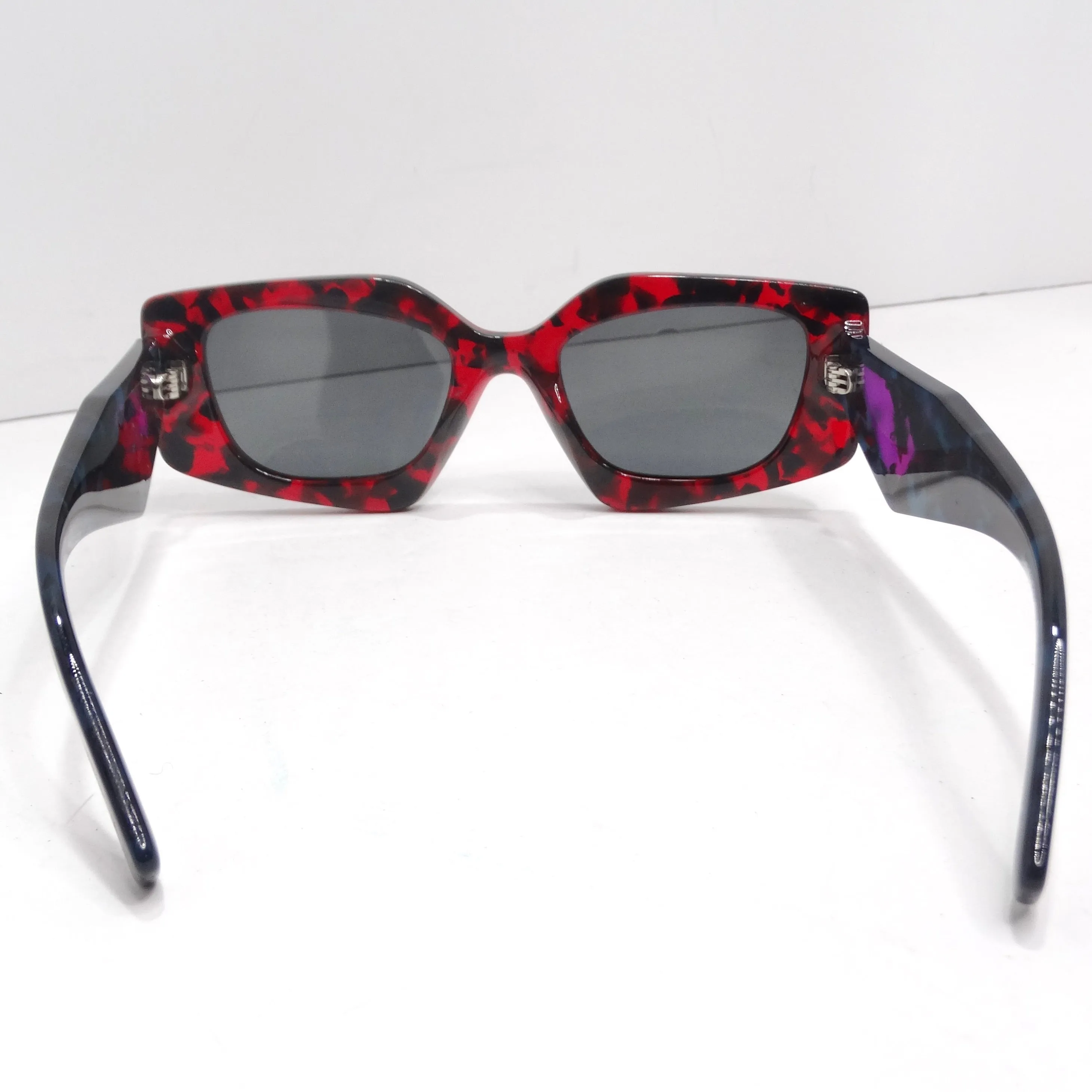 Prada Eyewear Symbole Geometric Frame Sunglasses