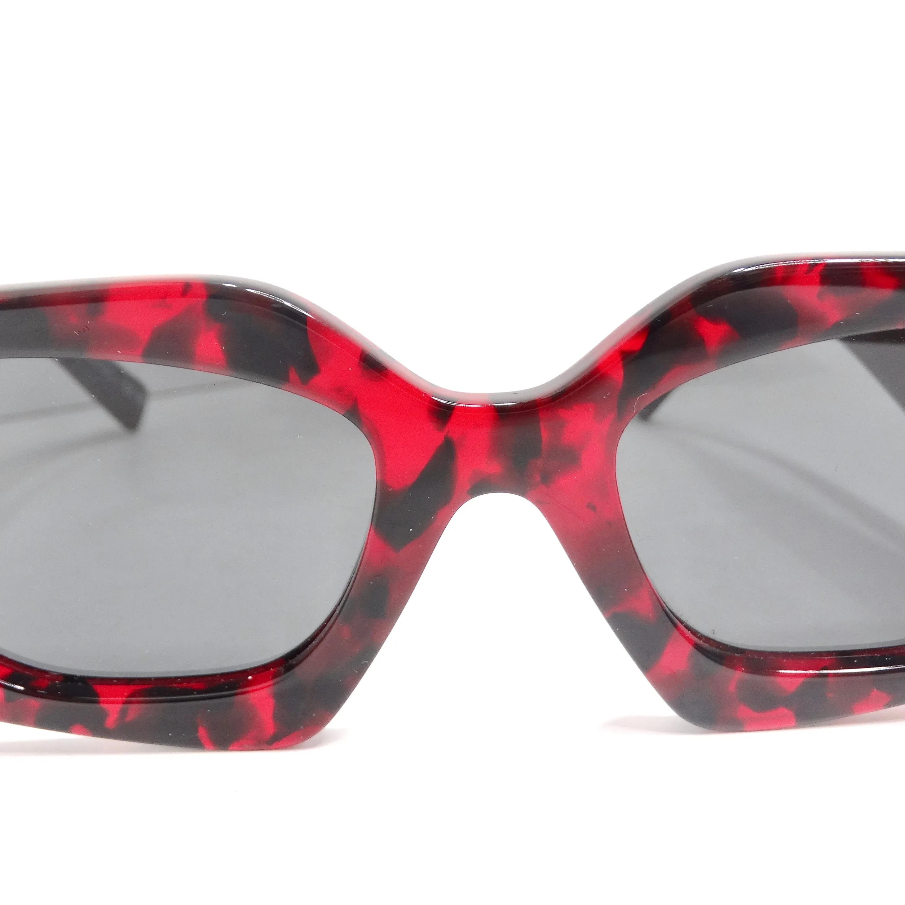 Prada Eyewear Symbole Geometric Frame Sunglasses