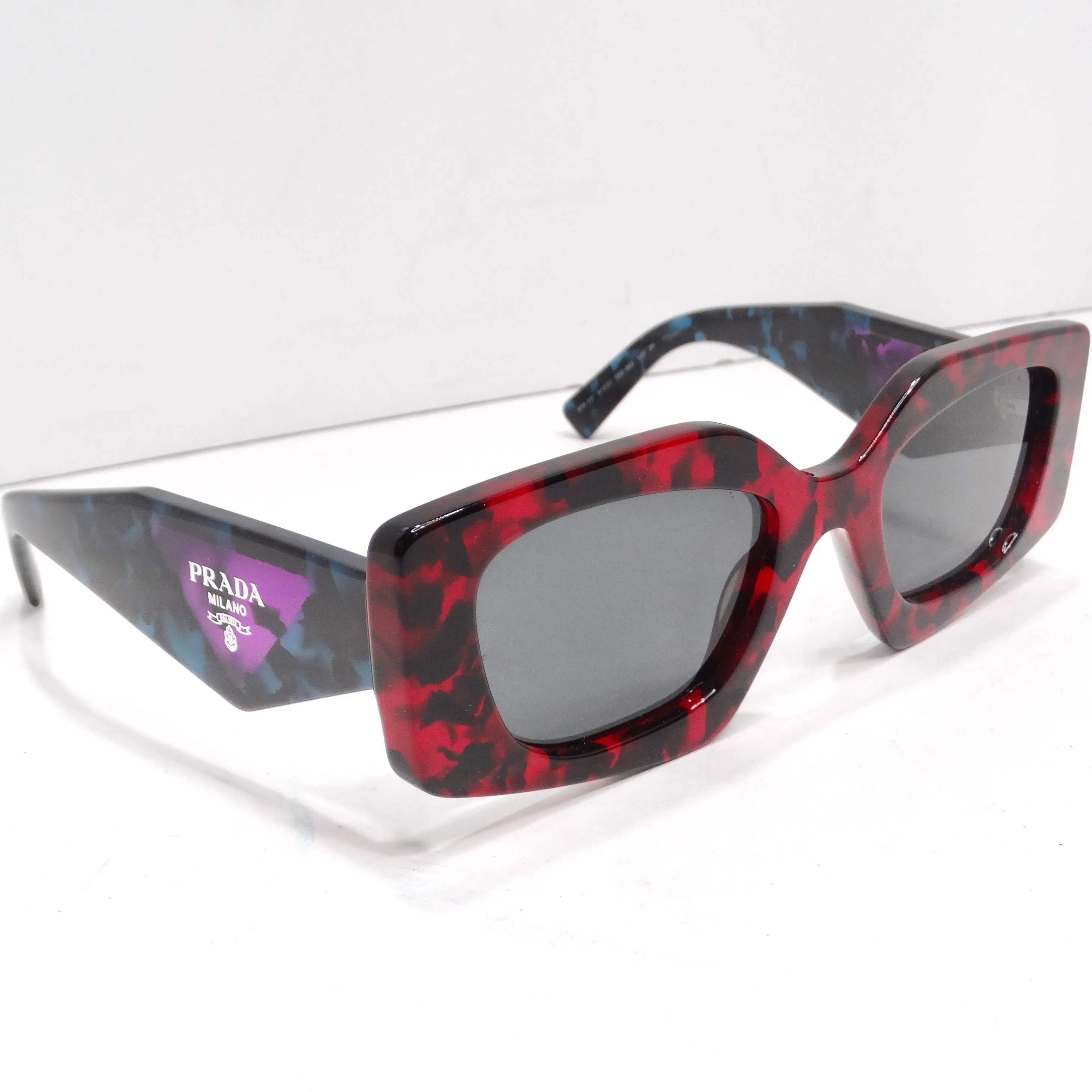Prada Eyewear Symbole Geometric Frame Sunglasses