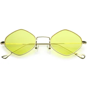 Premium Trending Retro 1990's Diamond Color Tone Lens Sunglasses C499