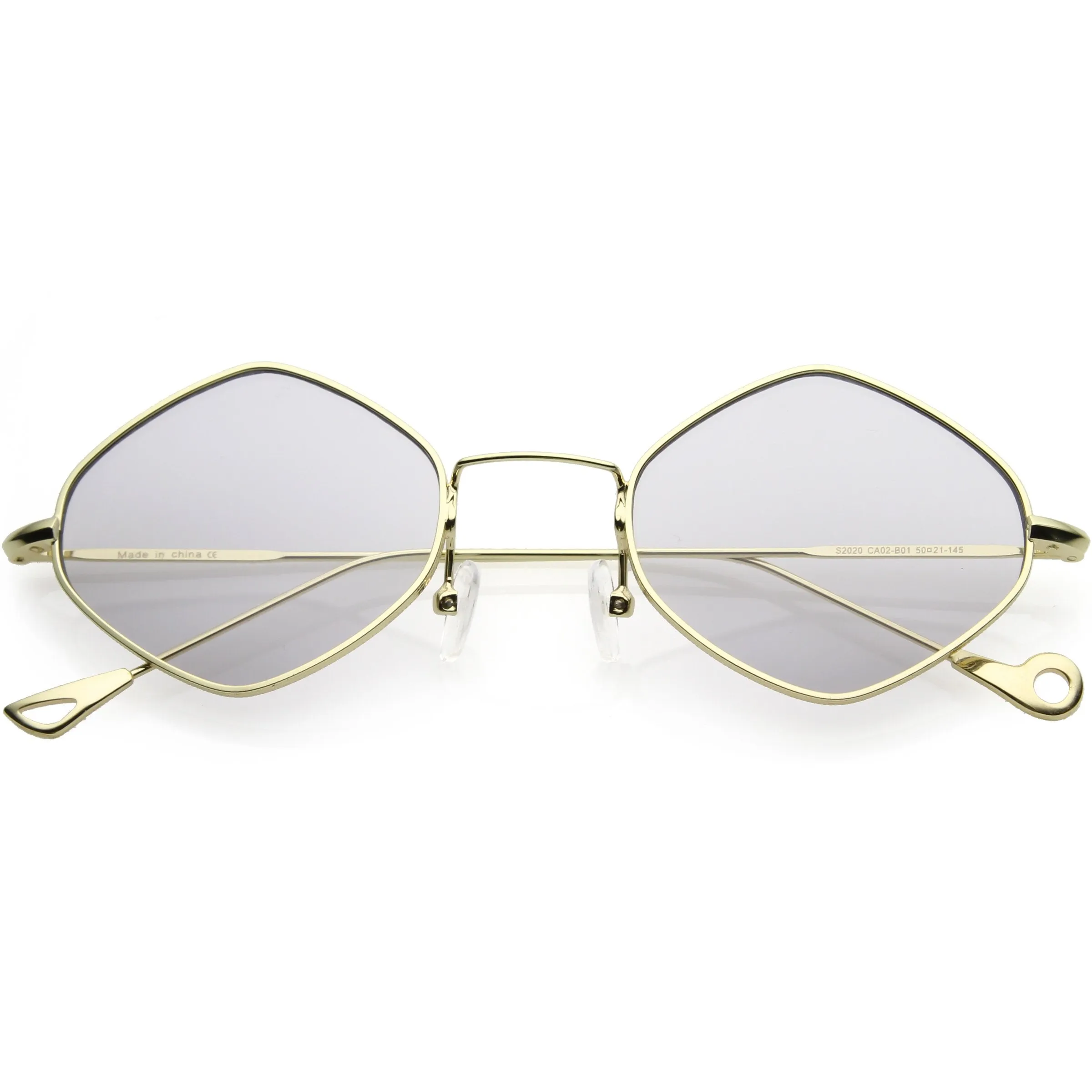 Premium Trending Retro 1990's Diamond Color Tone Lens Sunglasses C499