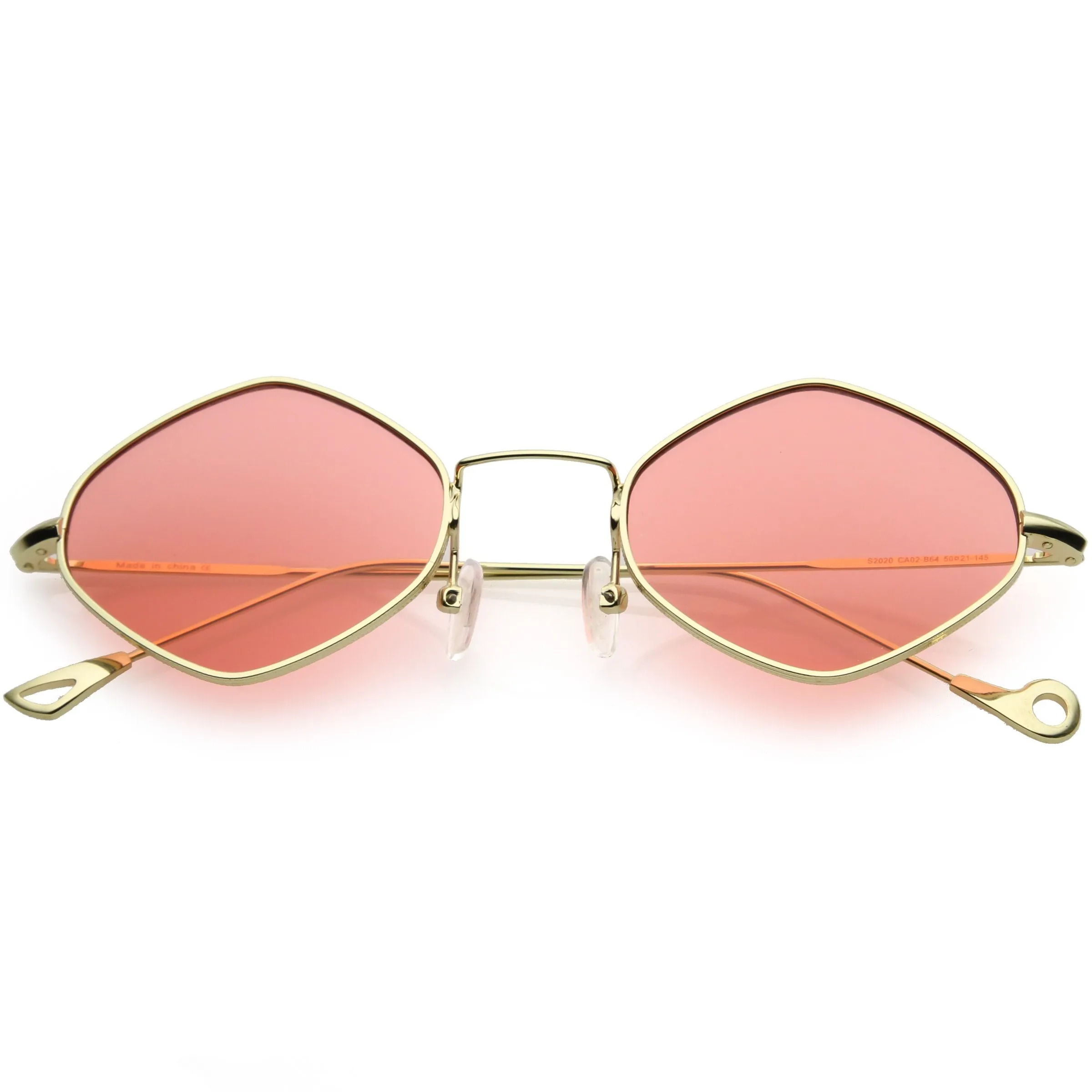 Premium Trending Retro 1990's Diamond Color Tone Lens Sunglasses C499