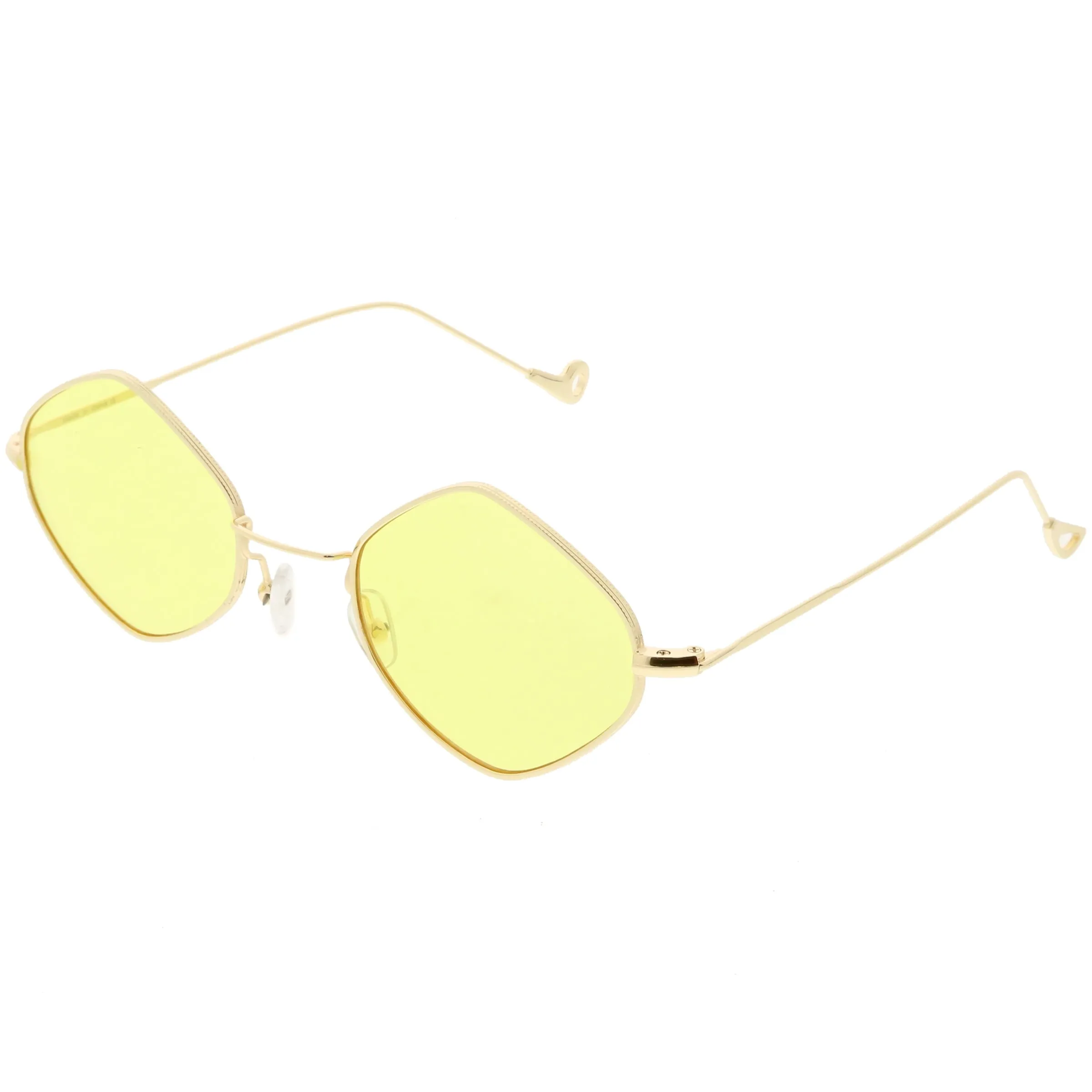 Premium Trending Retro 1990's Diamond Color Tone Lens Sunglasses C499