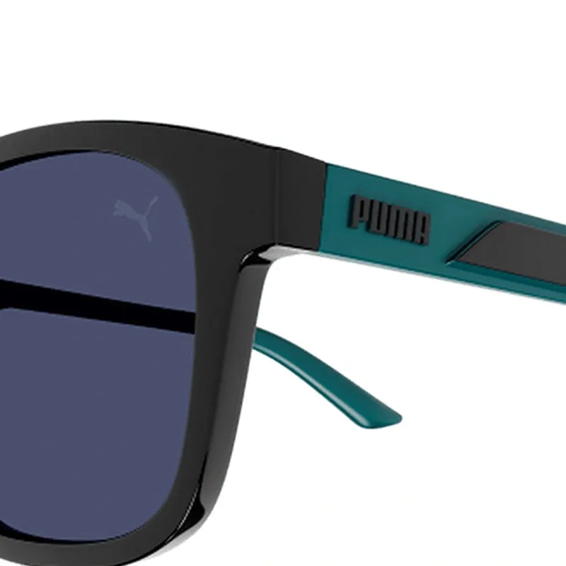 PUMA PU0385S Black/Blue Sunglasses